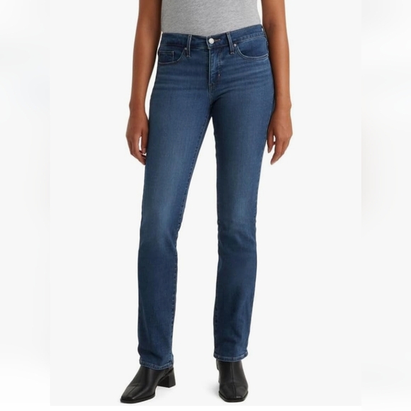 Levi's 314 Shaping Straight Leg Blue Jeans New With Tags Size 22W - Picture 9 of 17